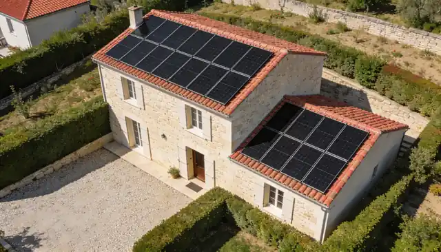 Installation de panneaux solaires à Saint-Vit